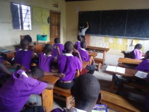 Nyaka Primary School Students in Class