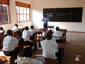 Students and teacher in class