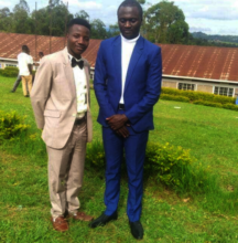 Nicholas (cream suit) at medical School