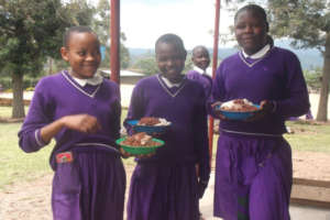 Nyaka students enjoying lunch