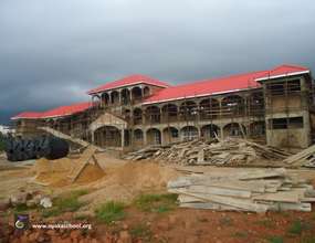 Nyaka Secondary School with New Roof