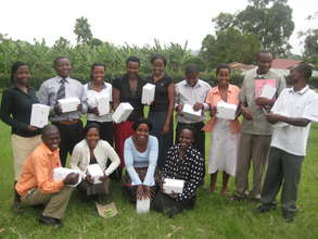 Nyaka Primary School Teachers with New K-Lights!