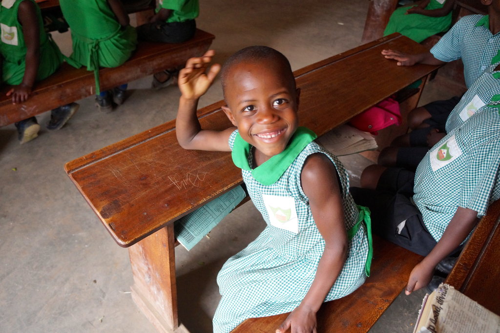 Kutamba Primary Student Smiling