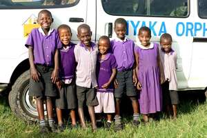 Nyaka Primary 1 Students