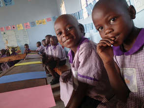 Nyaka Primary Nursery Students in Class