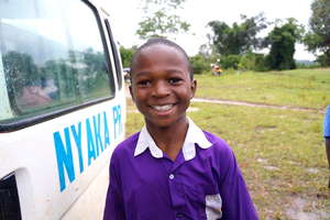 Nyaka Primary Student Smiling