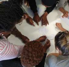 HERA Students Preparing the Final Pitch