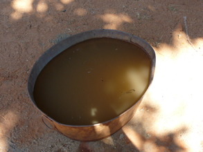 Water from an uncovered well
