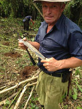 Sharpening the machete