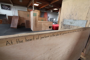 At the heart of parkour...