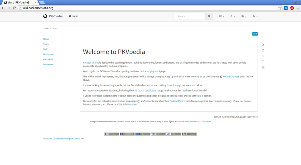 PKVpedia front page