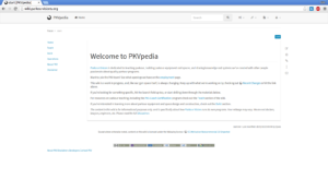 PKVpedia front page