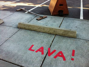 The floor is lava!