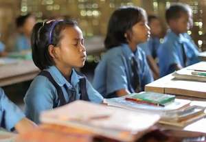 Students in class