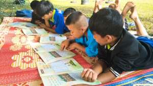 Reading During Thai Language Class