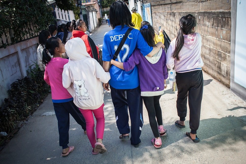 Half Day School Students on a Field Trip