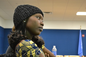 Harrietta, very focused
