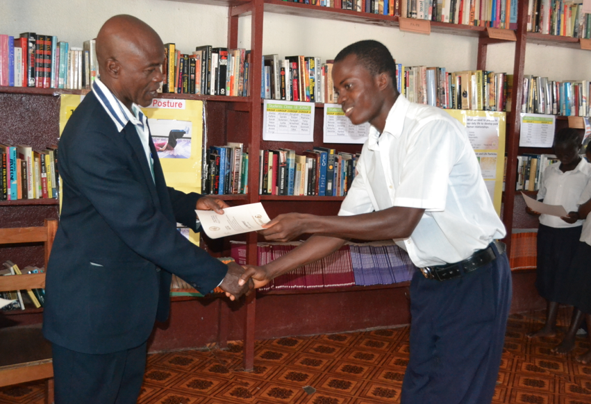 Receiving certificates from the principal