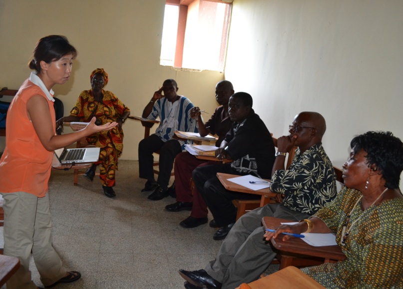 BE workshop at the University of Liberia