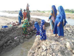 Provision of Safe Water to flood affected people