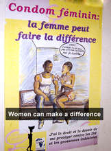 Public Service Poster for Female Condoms