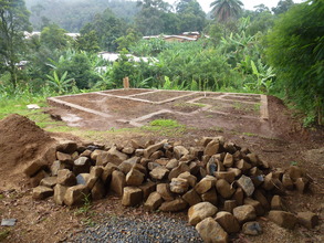 Finished foundation of the Training Centre