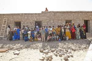 Mora School in construction