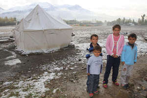 Children in the cold