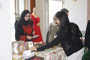 Somood's business, Shal Embroidery, was a hit!