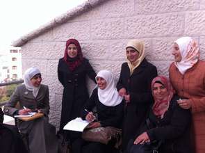 Entrepreneurs attend a training at TYO