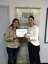 Entrepreneur Rima with TYO's Nadine