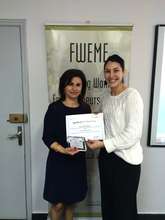 Entrepreneur Helene with TYO's Nadine
