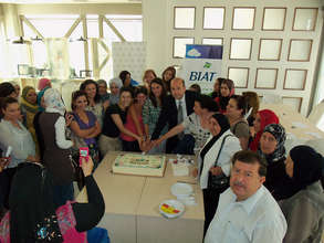 WEL participants in business training session