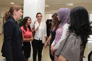 TYO staff meets with WEL participants