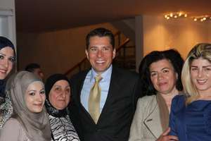 WEL program participants with Ambassador Fletcher