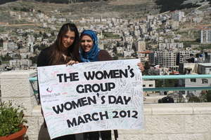 The women celebrate International Women's Day!