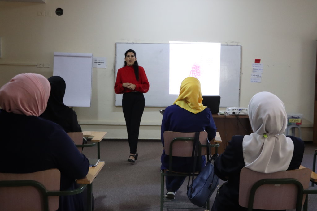 Presentations during 'Business English' course