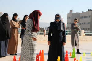 Entrepreneurship training games in Nablus