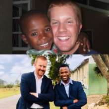13 years between photos - dream believe achieve!