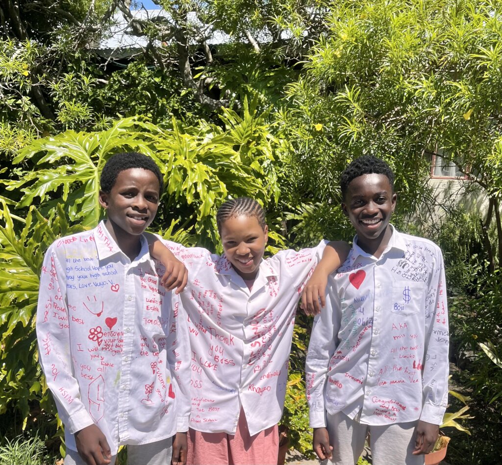 Valedictory day marking end of primary school!