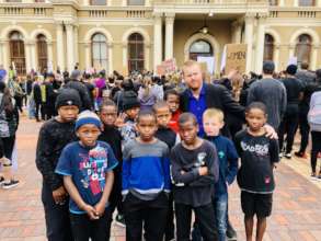 Our boys standing up against gender based violence