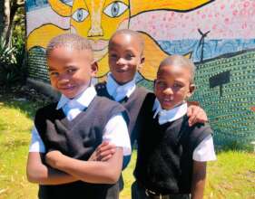 Kids ready for school - thanks to your support!