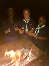 Our young people at their very own Scouts camp!