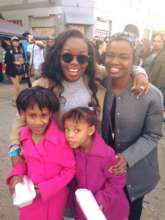 Youngest girls on a special music festival outing!