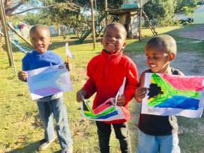 Our new boys celebrating FREEDOM DAY with smiles!