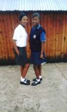 Two sisters excited to be starting new schools!