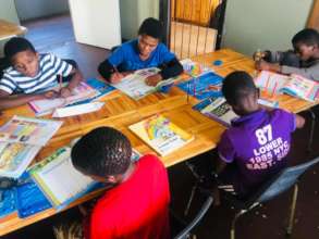 "home schooling" at our youth centre!