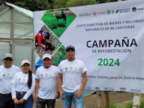 Reforestation campaign in Guatemala