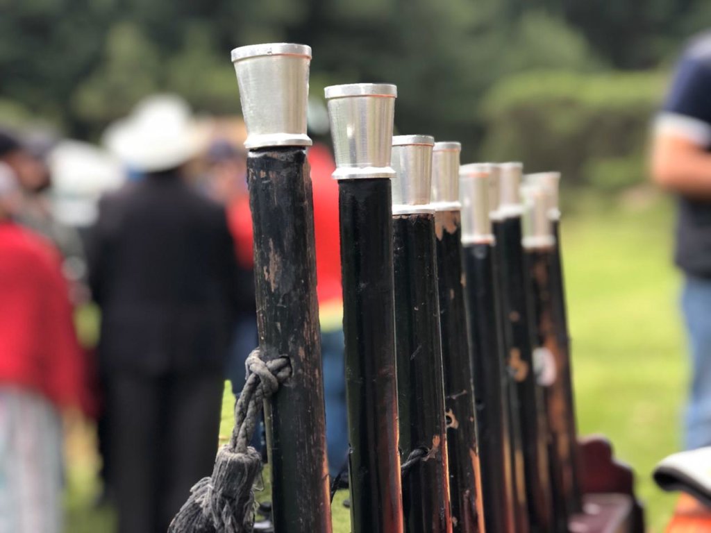 Traditional staffs of community leaders