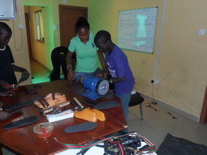 Learning to make shoes